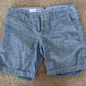 Gap cotton 'denuim' shorts